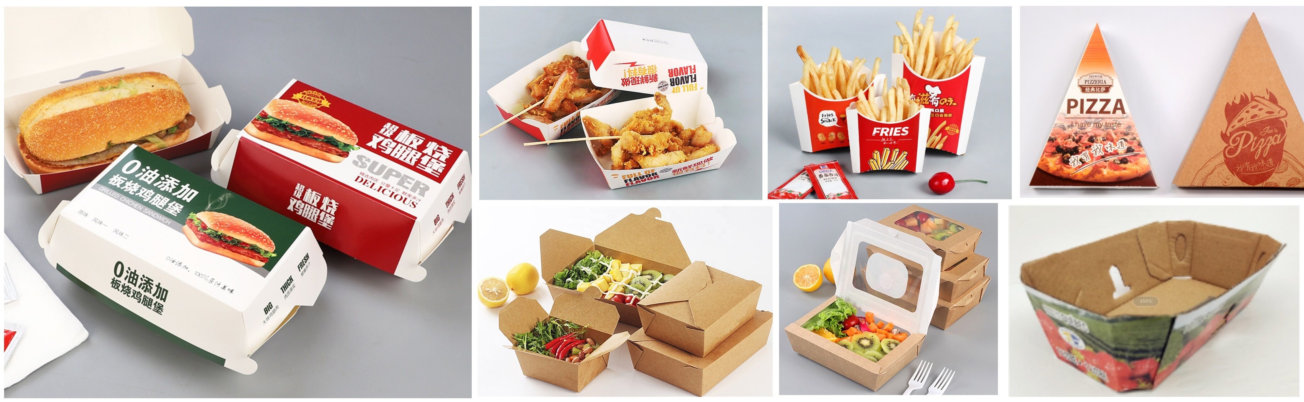 Tốc Độ Cao Dùng Một Lần Giấy Ăn Trưa Burger Box Làm Máy Ép
