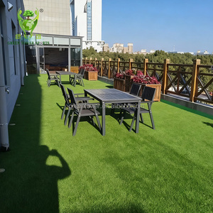 Chine fabricant pelouse gazon artificiel tapis d'<span class=keywords><strong>herbe</strong></span> <span class=keywords><strong>synthétique</strong></span> balcon paysage décor tapis en plastique tapis - Product Image 1