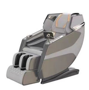 Silla de Masaje Eléctrica de Cuerpo Completo con Bolsas de Aire, Masaje Tailandés Shiatsu, Amasamiento de Espalda, Pantorrillas y Pies, Gravedad Cero 2D, Económica, con Riel en L - Product Image 1