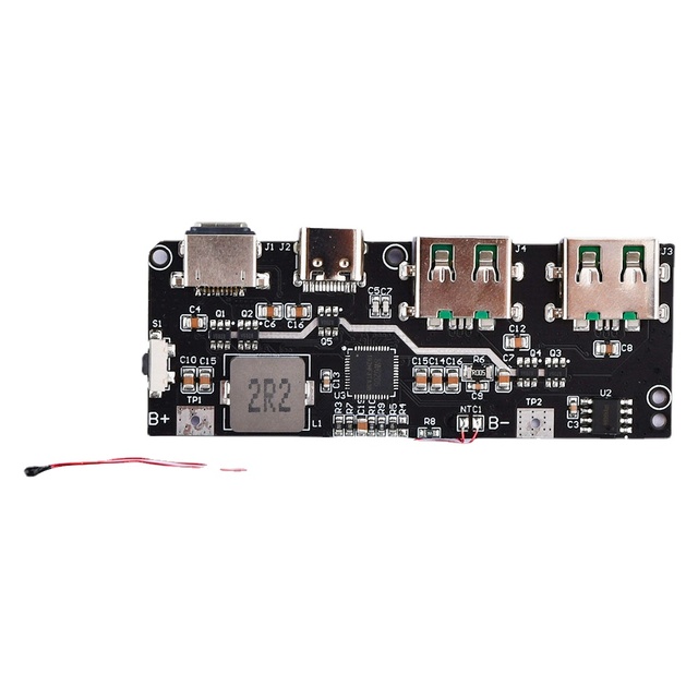 22.5W Quick Charging Mobile Power Module QC4.0 PD3.0 5 Port Dual USB Mobile Power Bank Circuit Board Protection Diy Motherboard