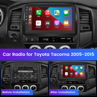 Junsun stok V1 CA CarPlay nirkabel untuk Toyota TACOMA/HILUX 2005-2013 Android navigasi GPS otomatis Radio Multimedia Unit kepala