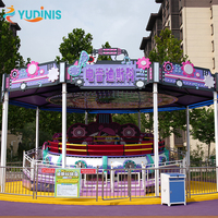 Manège Rotatif Passionnant pour Parc d'Attractions Commercial, Équipement de Divertissement Intérieur/Extérieur, Disco Tagada