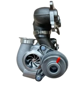 AUFERAY Billet Wheel Twin <span class=keywords><strong>Turbo</strong></span> 19T TD04 Nuevo turbocompresor de accionamiento derecho para <span class=keywords><strong>BMW</strong></span> 135i 335i N54 3.0L Números de pieza 4913107000 - Product Image 5