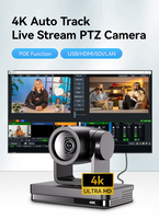 Appareils réseau 4k Sdi Ptz 4k Ndi Vidéoconférence Ptz Diffusion Caméra 4k Caméra Ptz Ndi Uhd pour la diffusion en direct