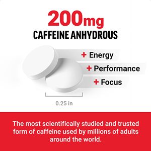 Tabletas de cafeína de 200mg de etiqueta privada OEM, píldoras de cafeína, suplementos energéticos enfocados, aumentan la energía, el enfoque y el rendimiento - Product Image 5