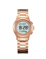 Nouvelle montre pour homme en acier inoxydable musulmane avec boussole Qibla, alarme Adhan, calendrier Hijri, montre islamique, montre homme