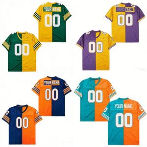 कस्टम अमेरिकी फुटबॉल जर्सी को विभाजित कढ़ाई उच्च गुणवत्ता वाले चिकागो सैन फ्रेंसिस्को सिनसिनाटी शर्ट - Product Image 1