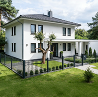 Plans de maisons préfabriquées de conception moderne personnalisées de 120 mètres carrés pour villas, nouvelle sortie