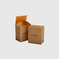 Vente en gros de boîte de soins de la peau avec impression de logo personnalisé boîte d'emballage cosmétique droite en carton boîte de papier de luxe en papier kraft