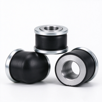 Silentbloc anti-vibration personnalisé en caoutchouc et métal usiné CNC, amortisseur de chocs, isolateur, OEM