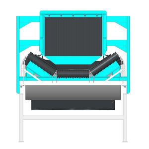 Ağır çelik konstrüksiyon konveyör bant kılavuzu oluk madencilik için yeni kullanılan endüstriyel taşıma ekipman parçaları - Product Image 5