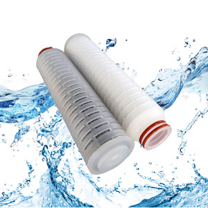 Filtres à cartouche plissés pour sédiments CLANDE 0,1/0,2/0,45 microns 30 pouces avec pompe, garantie 1 an pour usage industriel - Product Image 1