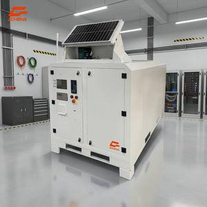 Miniestación de Servicio de Gasolina de 220V y 1000L con Dispensador de Combustible y Tanque para Gasolina y Diésel con Panel Solar - Product Image 1