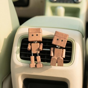 <span class=keywords><strong>Robot</strong></span> de Madera Creativo para Coche, Adorno Aromático para Rejilla de Ventilación, <span class=keywords><strong>Perfume</strong></span> para Auto con Modelo YCY-T-010, Eliminación de Olores Aromáticos Refrescantes - Product Image 1