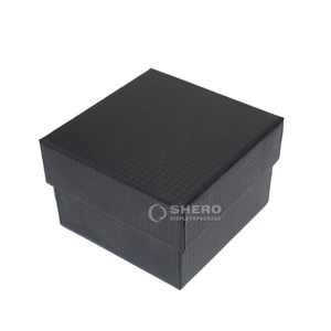 Luxury Matte Black Cardboard Watch <b>Packaging</b> Box Custom Printed Paper Case For Men Women Wrist Watch - Product Image 6