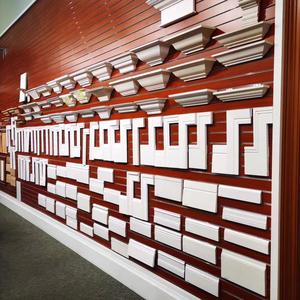 Aksesoris Lis Dinding Kayu Desain Modern Kustom untuk Penggunaan Interior Grosir - Product Image 4