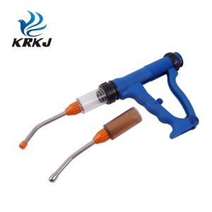 KD113-B 20ml <span class=keywords><strong>Plastique</strong></span> Acier Veau Oral Medical Feeder Drench <span class=keywords><strong>Seringue</strong></span> 50 ml Bétail Drench Gun - Product Image 6