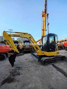 Mini-excavatrice d'occasion Komatsu PC55MR-2 PC55 de 5 tonnes à bas prix, excavatrice Komatsu PC55MR PC55 d'occasion avec certificat - Product Image 5