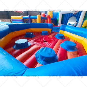 NewBlessing Commercial Outdoor <b>Inflatable</b> Obstacle Course Playground for Children With CE Blower and 3-Year Warranty <b>Inflatable</b> - Product Image 4