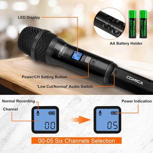 Microphone filaire <span class=keywords><strong>COMICA</strong></span> pour smartphone, microphone portable <span class=keywords><strong>Comica</strong></span> <span class=keywords><strong>CVM</strong></span>-WS50(H) pour téléphones iPhone/Android, interview - Product Image 6