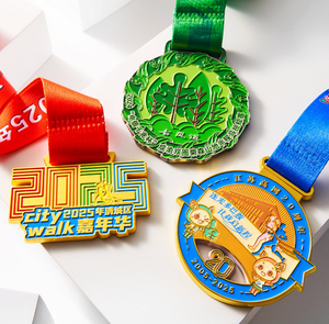 Médailles sportives personnalisées directement de l'usine, conception artistique gratuite, alliage de zinc, médaille 3D dorée pour la course à pied, le taekwondo, le pickleball, la <span class=keywords><strong>natation</strong></span>, médaille en métal - Product Image 4