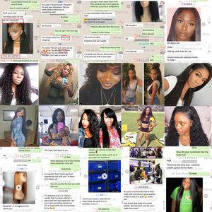 Cabello malayo ondulado Natural, cabello indio crudo directamente de la India, ONDA DE AGUA virgen tejido de cabello humano 100, envío rápido GS - Product Image 6