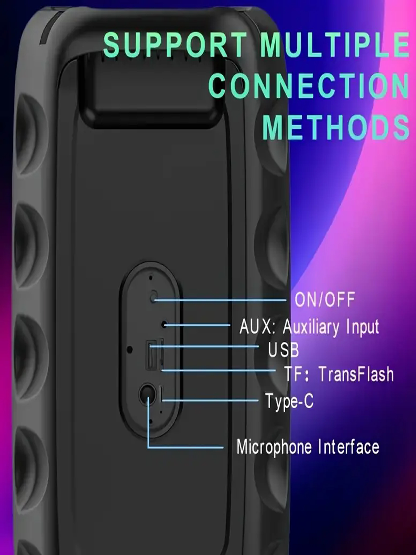bluetooth speaker with mic