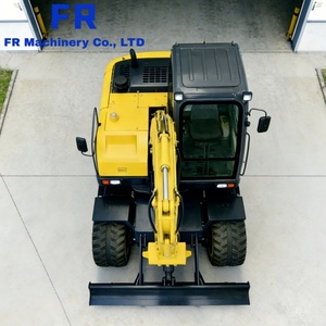 Grande Escavatore Cingolato da 4 Tonnellate, Macchina Movimento Terra 4x4 per Tutti i Terreni, Escavatore Diesel ad Alta Potenza di Scavo FR40 - Product Image 4