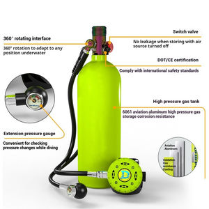 Di alta qualità 2.3 L Mini <span class=keywords><strong>Scub</strong></span> diving respirazione pcp serbatoio portatile aria compr - Product Image 3
