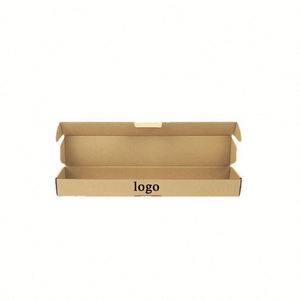 Boîte pliante en papier kraft imprimée sur mesure, design gratuit, directement de l'usine, écologique, idéale pour l'emballage d'articles longs - Product Image 2