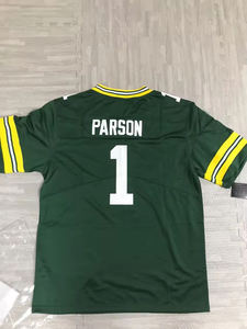 Vêtements d'entraînement de football personnalisés en maille vierge en gros, maillots de football américain pour jeunes - Product Image 3