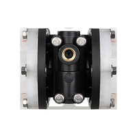 Pompe à diaphragme pneumatique de précision BSK BP06PP-P991-B 1/4" NBR, de qualité laboratoire, basse pression, actionnée par air, pour échantillons de réactifs liquides