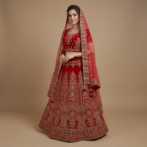 FASHIONISTA INTERNATIONAL FI-AVD-2082 Georgette Fabric Lehenga <b>Top</b> Dupatta Set Digital Print Foil Print Glitter Print Ethnic - Product Image 1