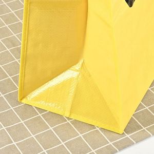 Wholesale Supermarket Waterproof Customized Logo Beach Promotional Hand Recycled Pp <b>Plastics</b> Woven Shopping <b>Tote</b> Bags - Product Image 2