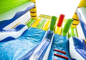 ลดราคา! <span class=keywords><strong>บ้าน</strong></span>ลมรูปจระเข้แบบกำหนดเองพร้อมสไลเดอร์สำหรับสวนกลางแจ้ง - Product Image 5