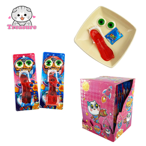 ลูกอมกัมมี่รูปมอ<span class=keywords><strong>น</strong></span>สเตอร์ตลกๆ พร้อมลิ้<span class=keywords><strong>น</strong></span>และตาแบบมีฟั<span class=keywords><strong>น</strong></span> ของเล่<span class=keywords><strong>น</strong></span>กัมมี่ฮาโลวี<span class=keywords><strong>น</strong></span> ขนมหวา<span class=keywords><strong>น</strong></span><span class=keywords><strong>น</strong></span>ุ่มๆ พร้อมลูกอมรสเปรี้ยว - Product Image 1