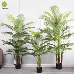 QIHAO Palmier Artificiel – Diverses Tailles, Fleurs en Soie Réalistes, Décoration Intérieure et Extérieure, Accessoires pour Mariages et Événements - Product Image 4