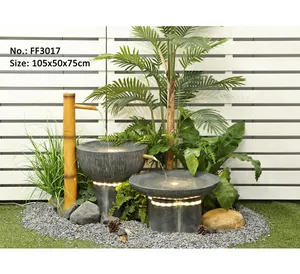 Garden Ornaments Simple Assembly Indoor Fountains And Floor Waterfalls For Patio Porch Yard Home Decor