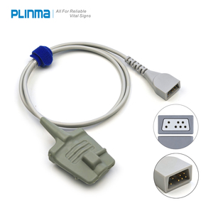 Sensor de SpO2 Compatible con Nonin, Punta Suave para Adultos, 7 Pines, 1 m, Plinma P0214S - Product Image 4