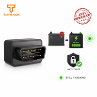 Anti Pemadaman Listrik 4G OBD Plug Play Baterai Cadangan GPS Real Time BDS LBS Penentuan Posisi Geofence Kendaraan Anti Maling Pelacak GPS OBD