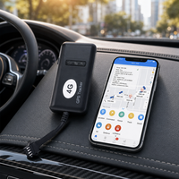 Traceur GPS 4G pour voiture, moto, vélo électrique, dispositif de suivi en temps réel avec positionnement double Beidou, application gratuite à vie