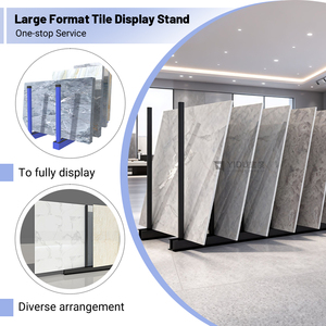 Yüksek Kaliteli Depo Doğal Granit Kayrak Sergi Depolama Standı Açık Hava Basit Çelik Büyük Seramik Karo Sergi Rafı - Product Image 2