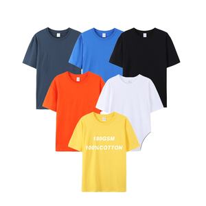 T-shirt lourd 250 g/m² personnalisable vierge 100 % coton col rond pour homme - Product Image 3