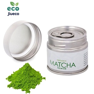 Té Matcha en Polvo Instantáneo de Grado Ceremonial Puro, Orgánico Certificado, en Lata de 30g, para la Salud - Product Image 1