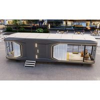 Cabine de bureau personnalisée, cabines préfabriquées, maison modulaire en conteneur, mini-cabine pliable, maison capsule Apple