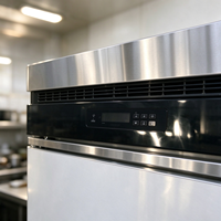 Congélateur commercial à six portes pour la restauration, les hôtels et les projets d'ingénierie de stockage frigorifique