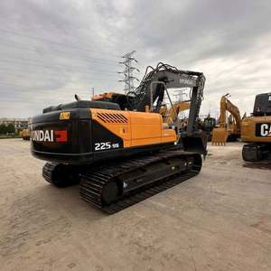 Excavadora de cadenas Hyundai 225-9S, marca coreana, 22 toneladas, motor Laidong, cilindro hidráulico Eaton, PLC de alta eficiencia, ¡gran oferta! - Product Image 5