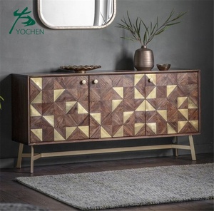 Living Room Furniture Hallway <strong>Table</strong> With Metal <strong>Legs</strong> Wooden <strong>Console</strong> <strong>Table</strong> Modern - Product Image 3