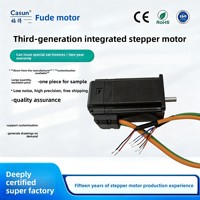 Driver de moteur pas à pas hybride servo à boucle fermée intégré contrôlé par bus RS485/EtherCAT/CANopen, 2 phases, 48 V CC