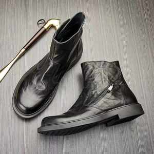 Dernier modèle de chaussures en toile respirantes décontractées et habillées pour hommes, style britannique, idéales pour les mariages d'automne - Product Image 1